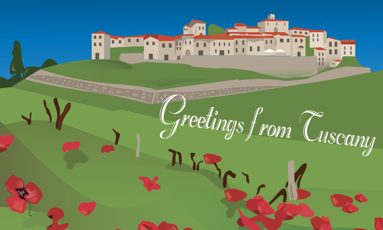 Greetings from Tuscany
